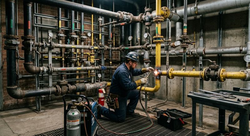 Commercial Gas Line Repair in Sacramento, CA