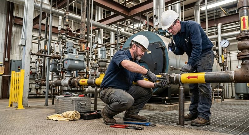 Commercial Gas Line Repair in Denver County, CO