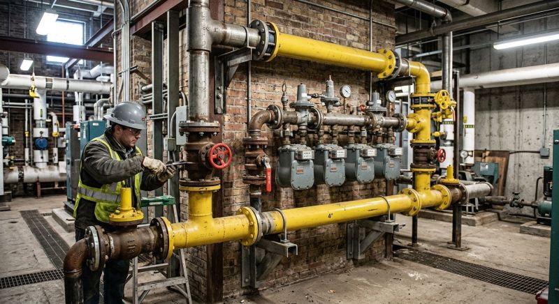 Commercial Gas Line Service in Fredericksburg, VA