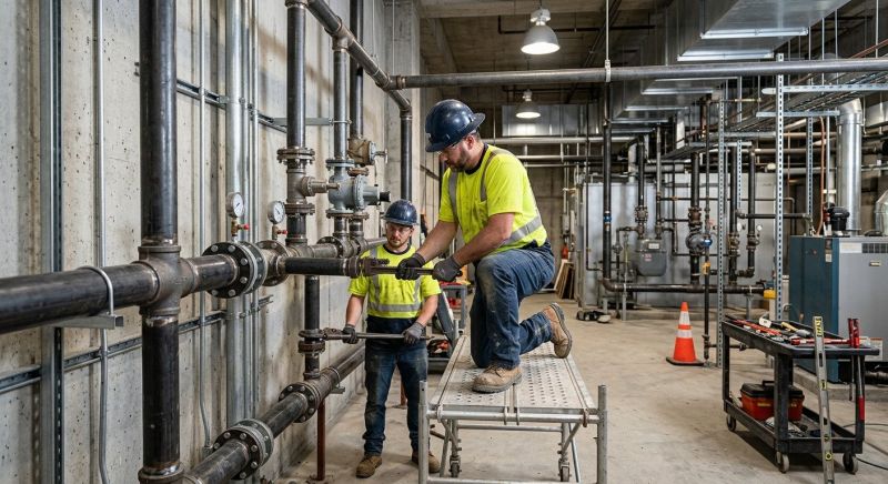 Commercial Gas Piping in Annapolis, MD
