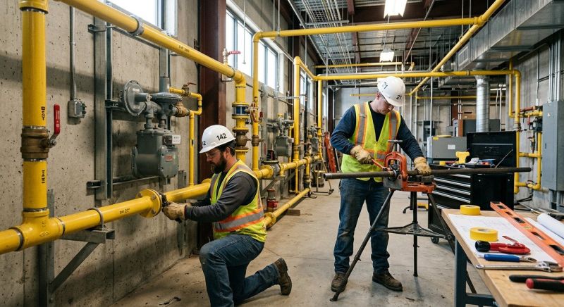 Commercial Gas Plumbing in Fredericksburg, VA