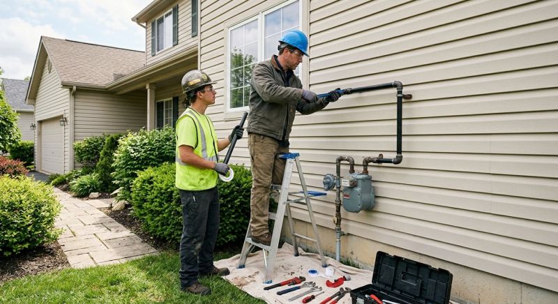 Gas Line Relocation in Austin, TX