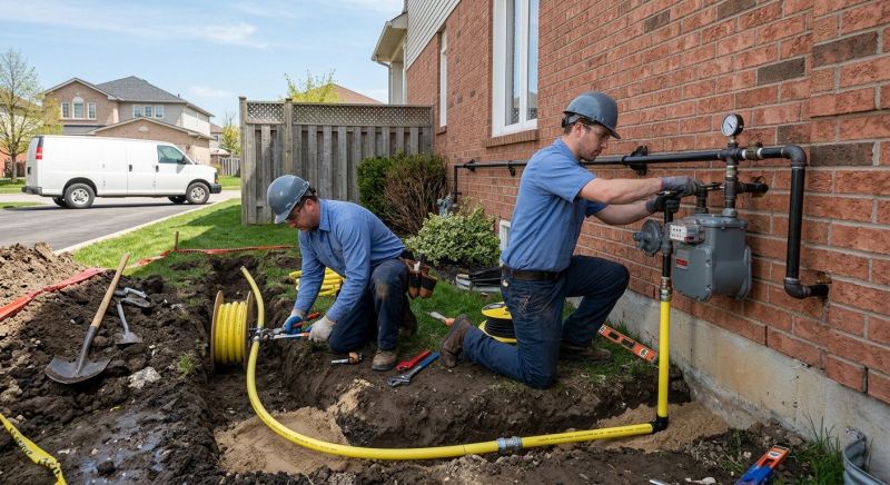 Gas Line Rerouting in San Antonio, TX