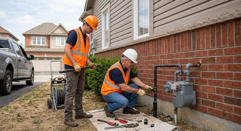 Gas Pipe Installation in Austin, TX