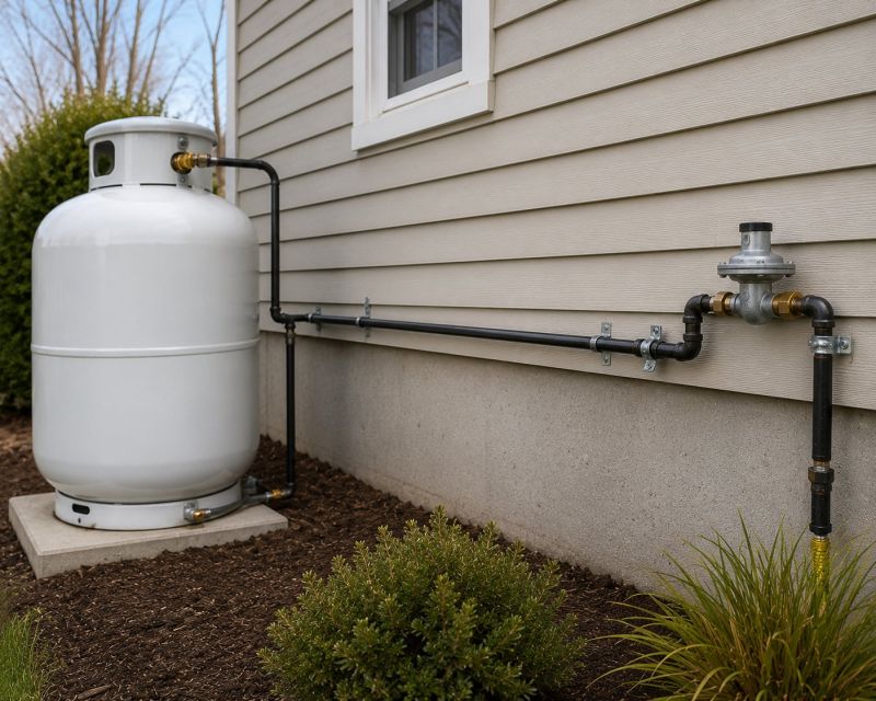 Propane Line Installation in Fredericksburg, VA