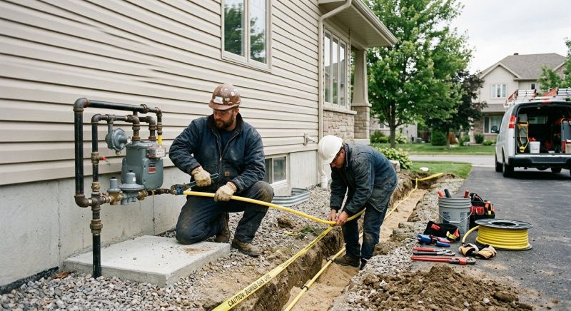 Underground Gas Line Service in Annapolis, MD