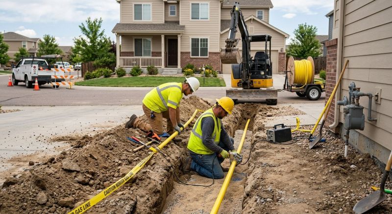 Gas Line Installation in Fredericksburg, VA
